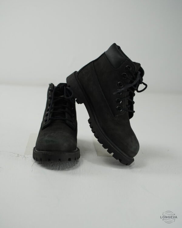 BOTAS TIMBERLAND 16 CM NEGRO LISA