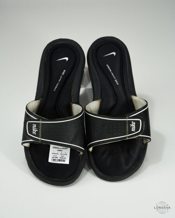 SANDALIAS NIKE 25 CM NEGRO LISA