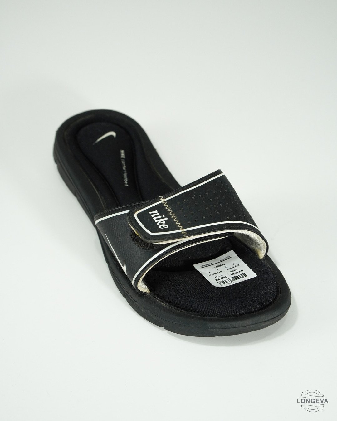 SANDALIAS NIKE 25 CM NEGRO LISA - Image 2