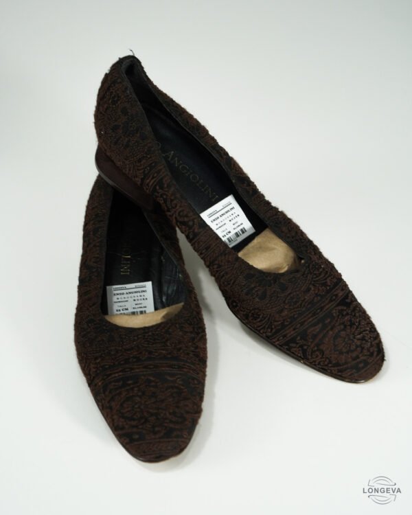 SANDALIAS ENZO ANGIOLINI 25 CM CAFE MONOGRAMA