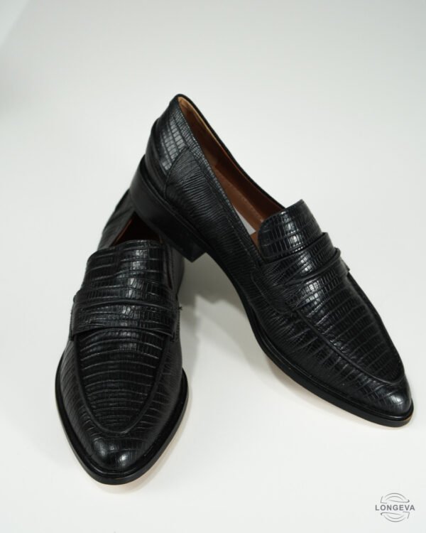 ZAPATOS FRANCO SARTO 27 CM NEGRO ANIMAL PRINT