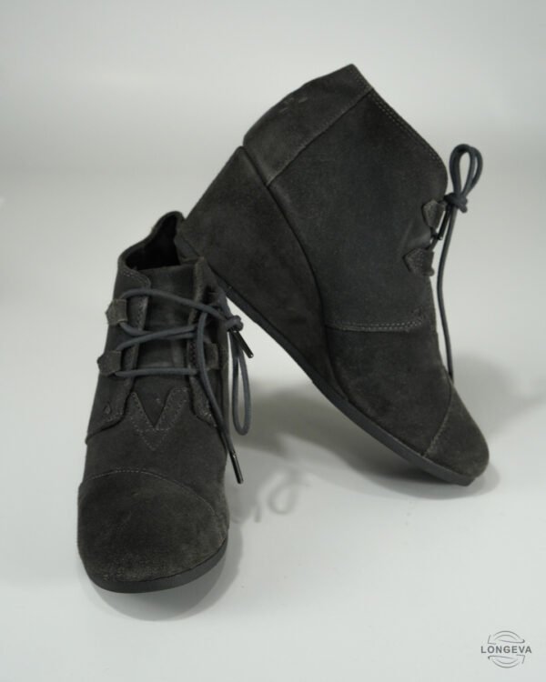 BOTAS TOMS 28 CM GRIS GAMUZA