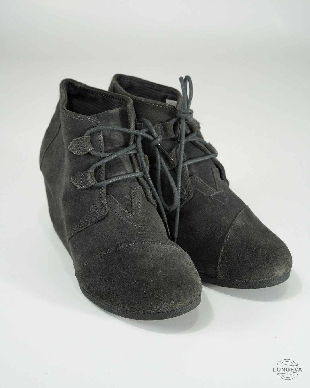 BOTAS TOMS 28 CM GRIS GAMUZA - Image 2