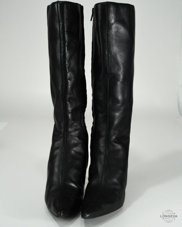 BOTAS ANNE KLEIN 23.5 CM NEGRO LISA