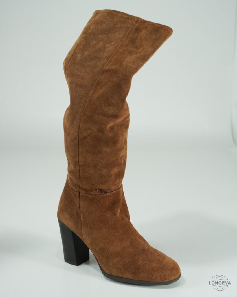BOTAS ALDO 23 CM CAFE GAMUZA