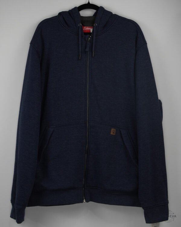 SUDADERA COLEMAN 2XL AZUL LISA