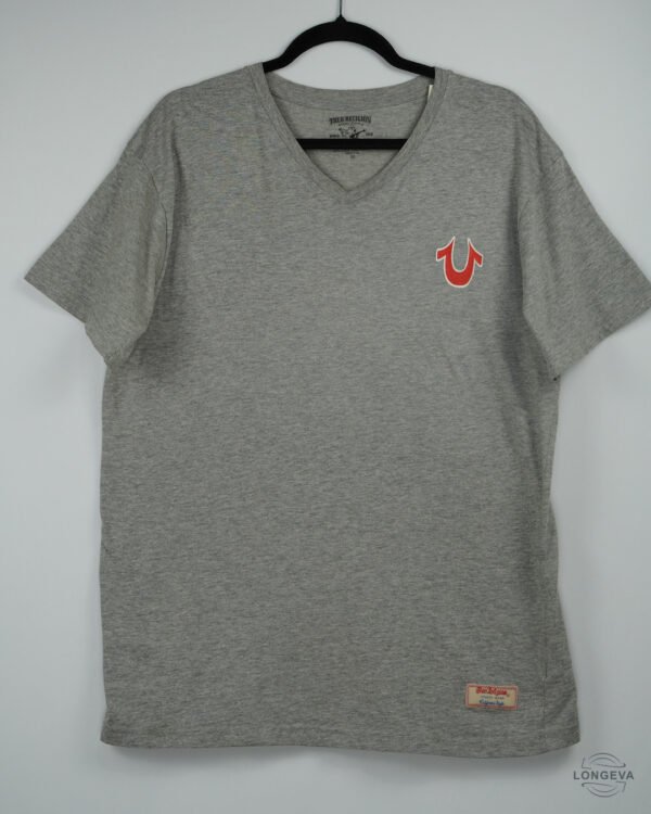 PLAYERA TRUE RELIGION M GRIS LOGO