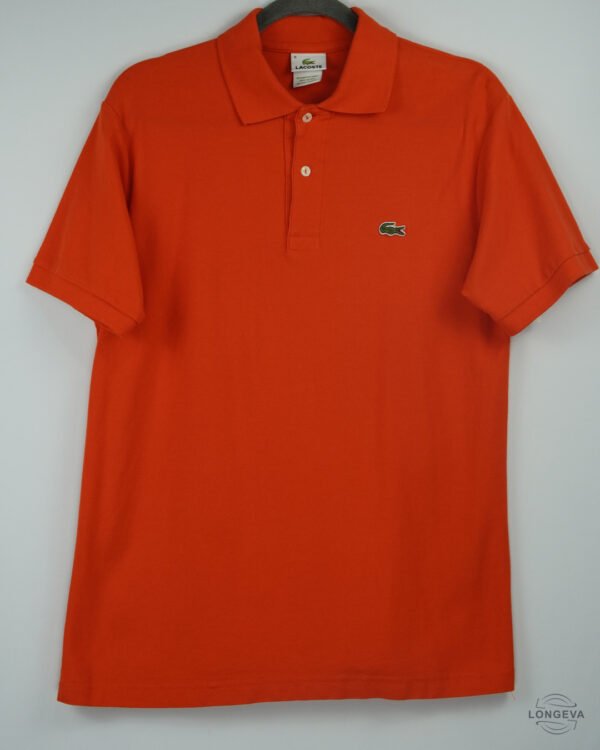PLAYERA LACOSTE M NARANJA LISA