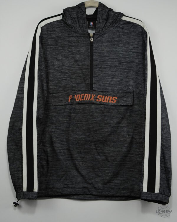 ROMPEVIENTO NBA M GRIS LOGO