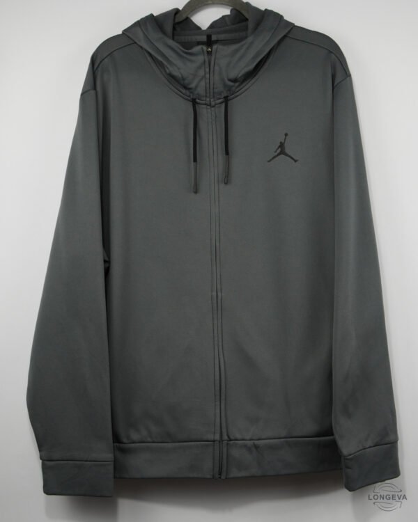 SUDADERA JORDAN 2XL GRIS LISA
