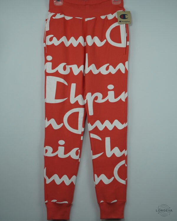 PANTS CHAMPION S SALMON LOGO