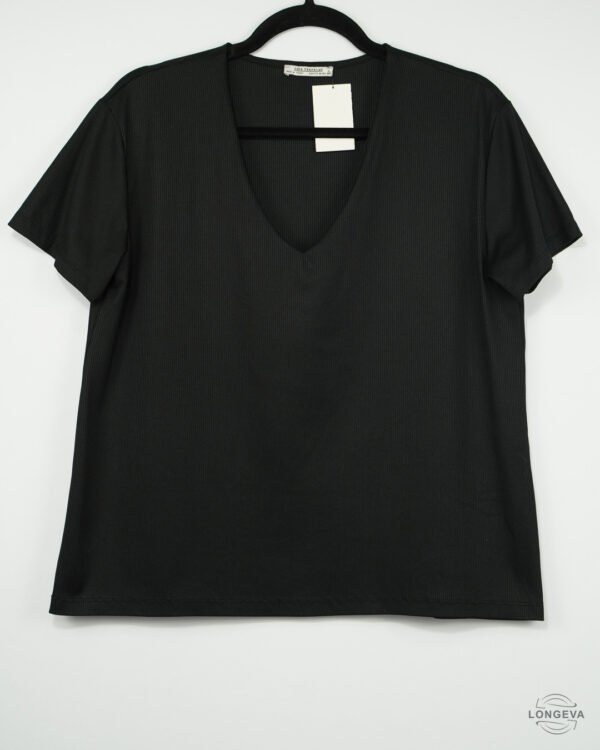 BLUSA LOFT L NEGRO TERCIOPELO