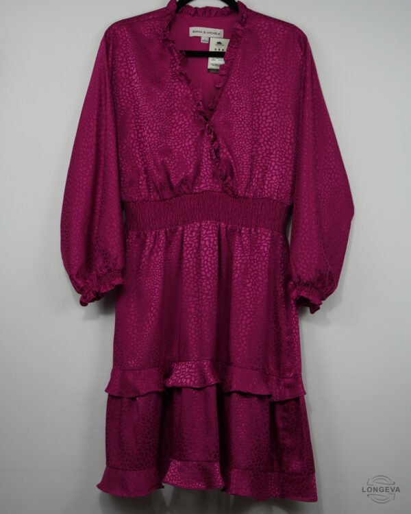 VESTIDO ENNA & MICHELE L ROSA ANIMAL PRINT