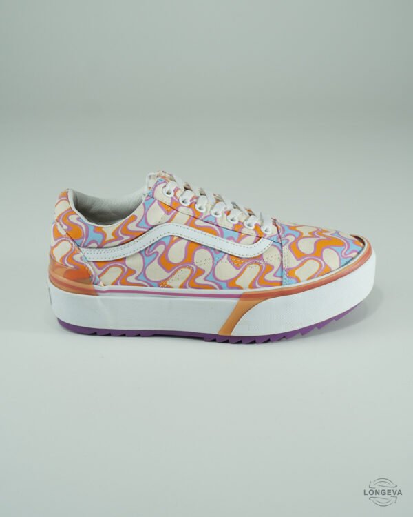 TENIS VANS 26 CM MULTICOLOR OLD SKOOL