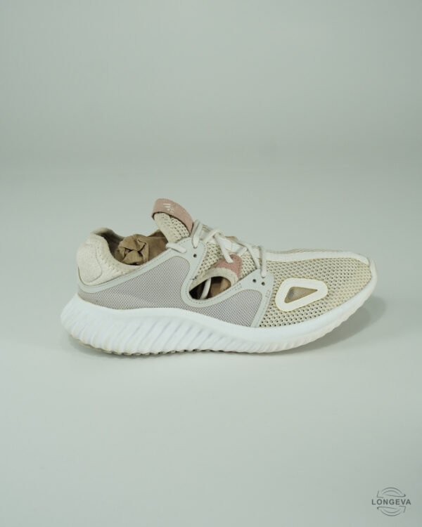 TENIS ADIDAS 27 CM BEIGE/ROSA RUN LUX