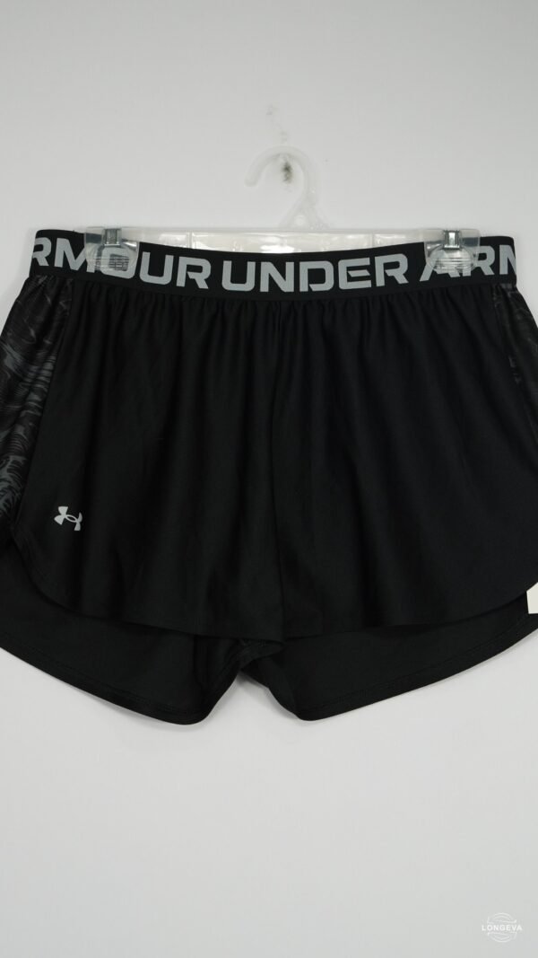 SHORT UNDER ARMOUR L NEGRO MONOGRAMA