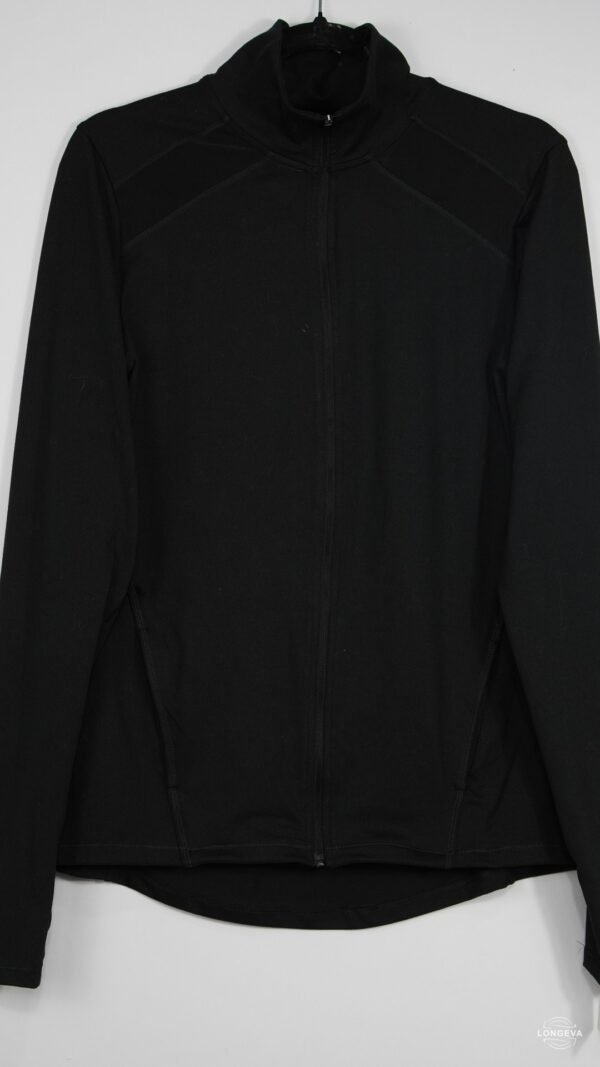 SUDADERA CHAMPION M NEGRO LISA