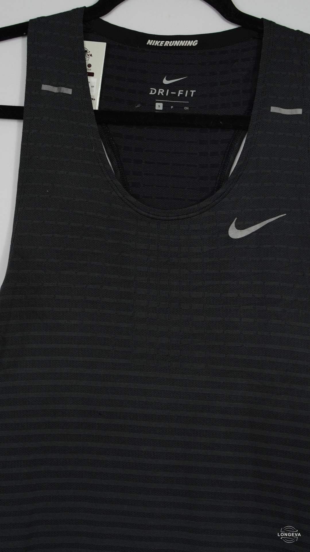BLUSA NIKE S GRIS RAYAS - Image 2