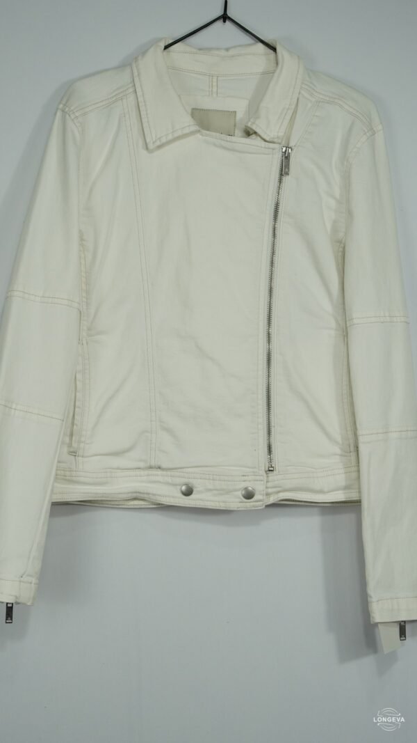 CHAQUETA CALVIN KLEIN M BLANCO MEZCLILLA