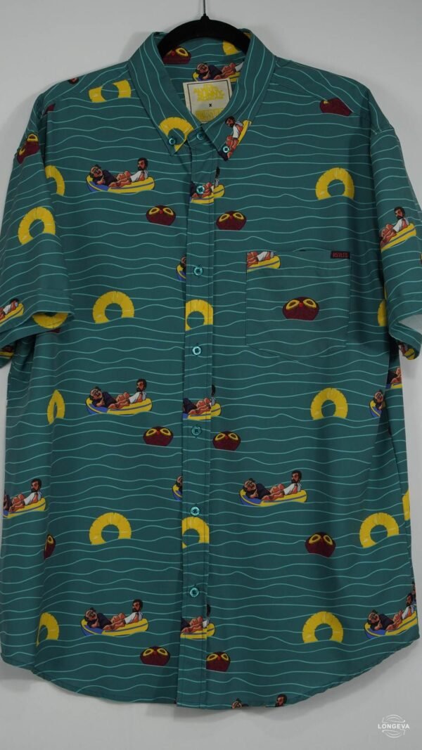 CAMISA RSVLTS XL VERDE DIBUJO