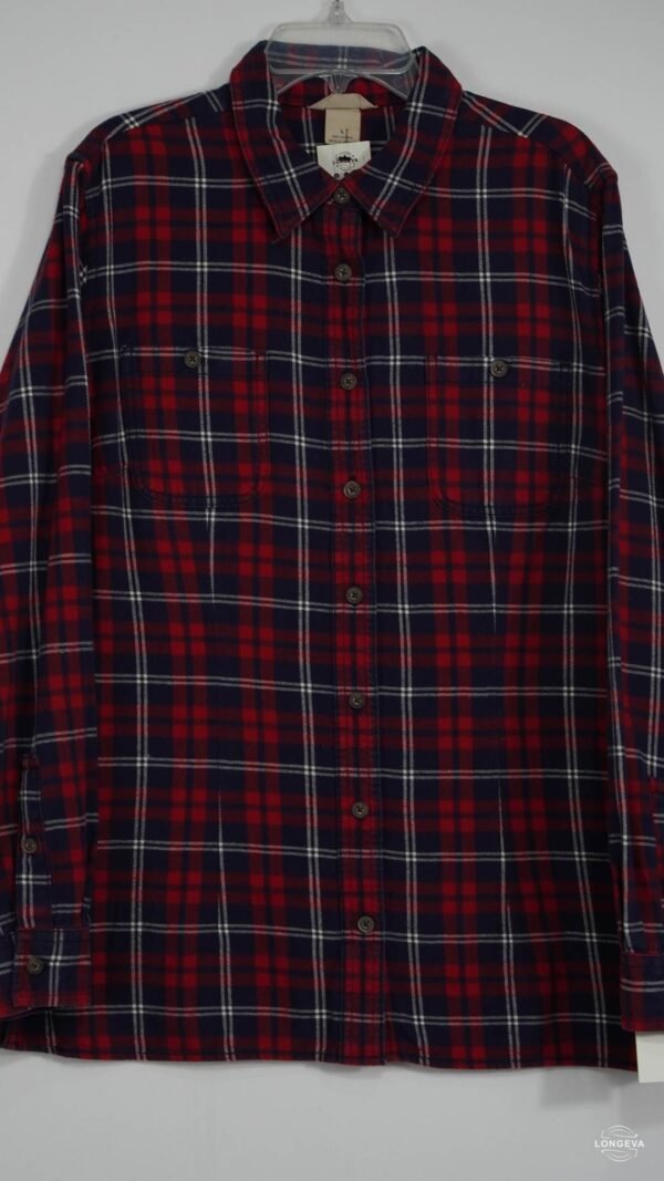 CAMISA DULUTH L ROJO CUADROS