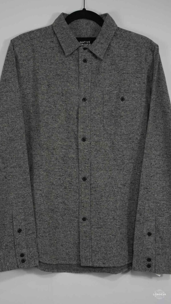 CAMISA NATIVE YOUTH L GRIS JASPEADA