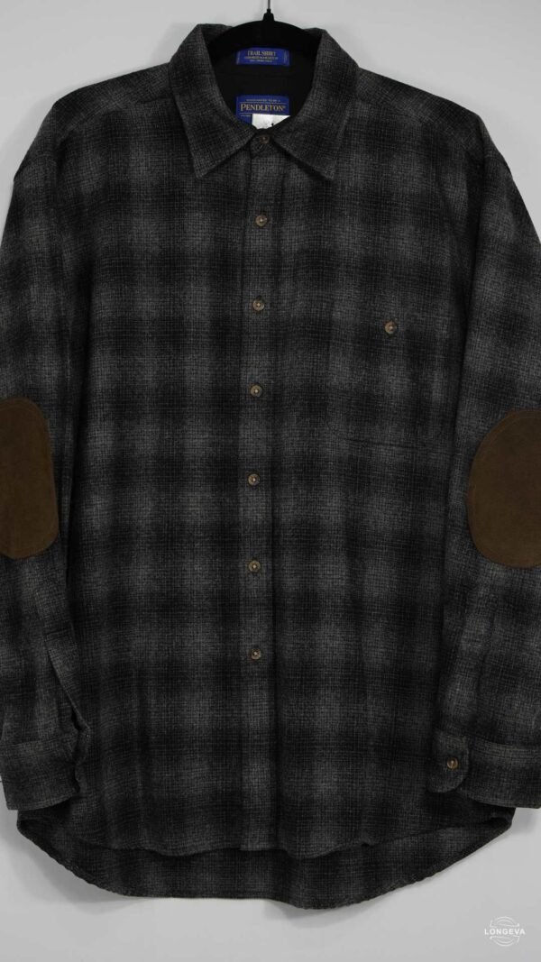 CAMISA PENDLETON L GRIS CUADROS