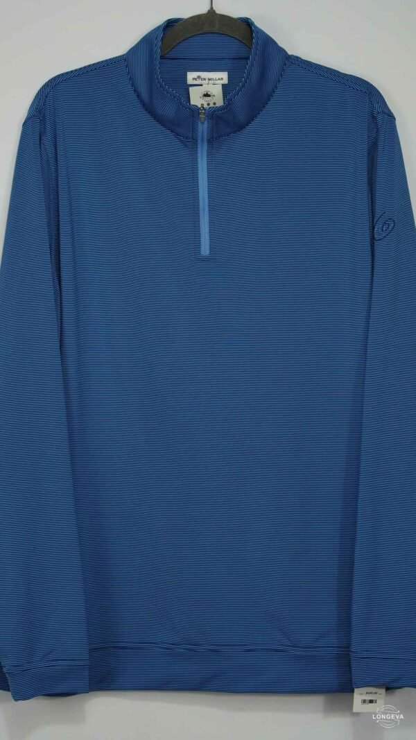 SUDADERA PITTER MILLAR XL AZUL RAYAS