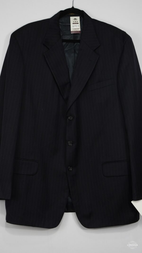 SACO OSCAR DE LA RENTA 46X41 NEGRO RAYAS