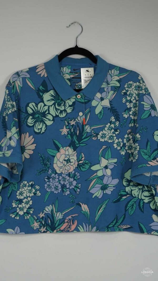 BLUSA NIKE XL AZUL FLORES