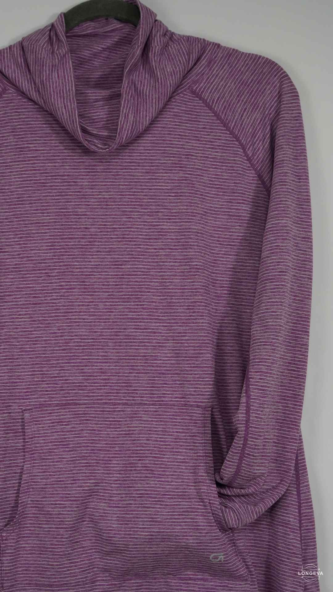 SUDADERA GAP L MORADO RAYAS - Image 2