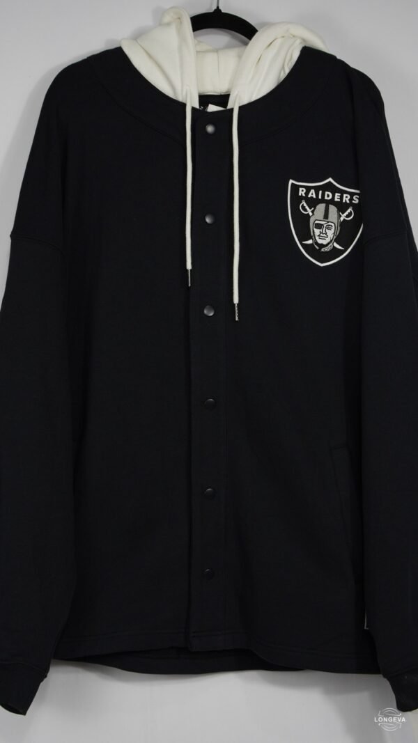 SUDADERA NFL 2XL NEGRO RAIDERS