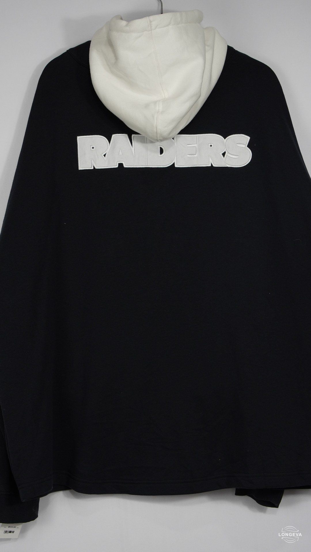 SUDADERA NFL 2XL NEGRO RAIDERS - Image 2