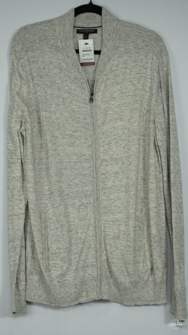 SUETER BANANA REPUBLIC L GRIS JASPEADA