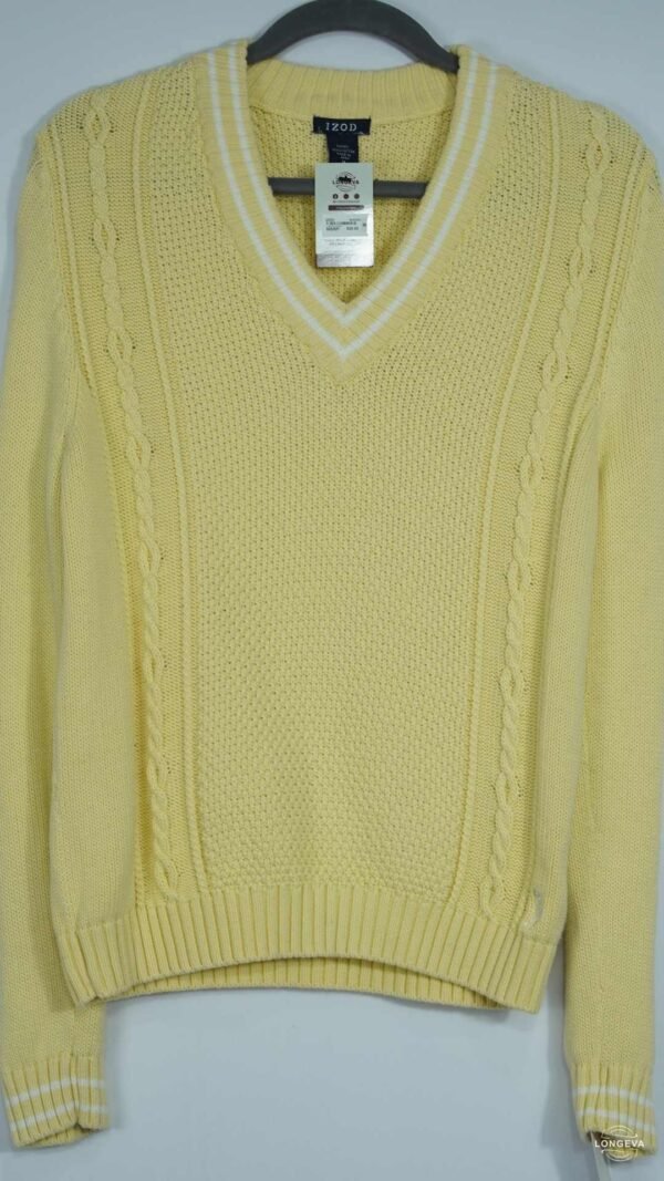 SUETER IZOD M AMARILLO TEJIDO