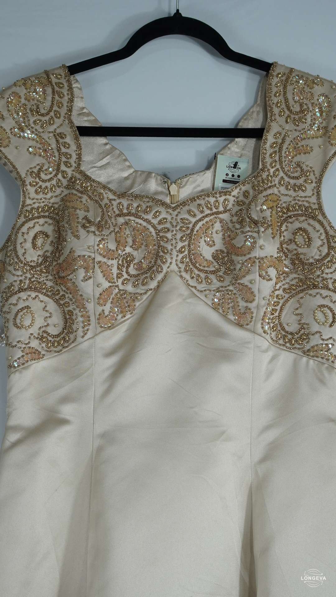 VESTIDO GENERIC XL DORADO LENTEJUELAS - Image 2
