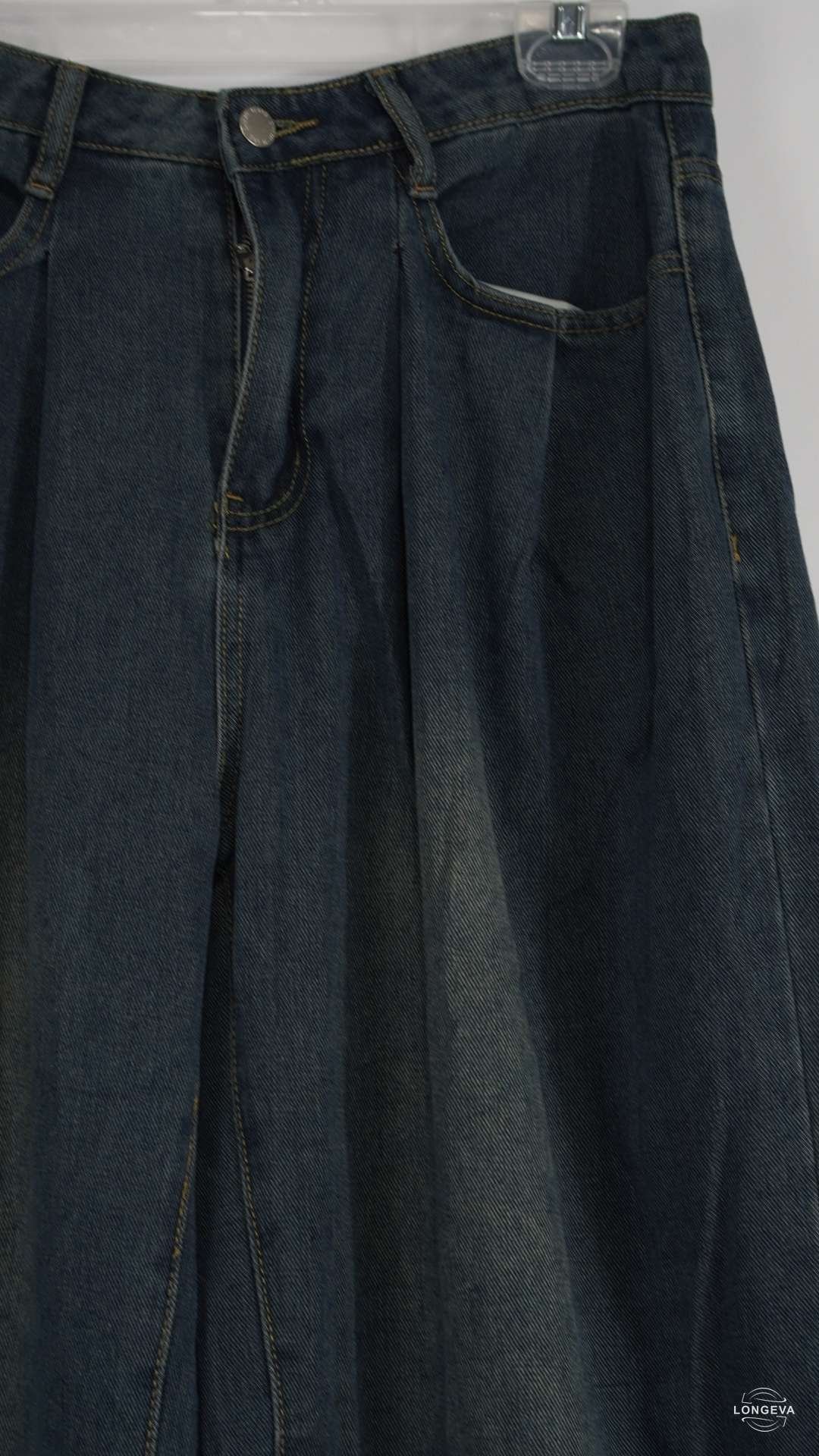 PANTALON CASUAL SHEIN 28 AZUL LISA - Image 2