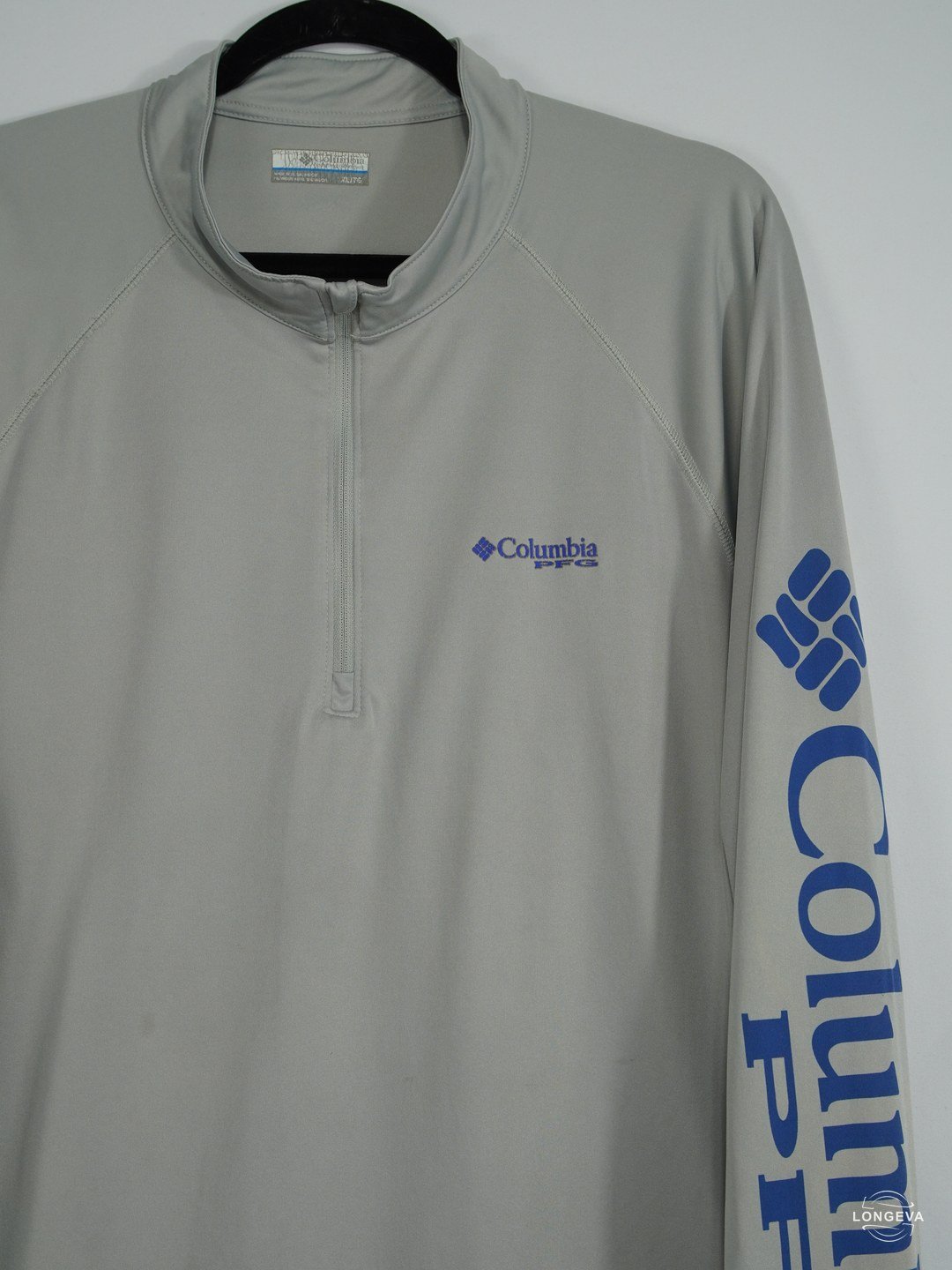 PLAYERA COLUMBIA XL GRIS LISA - Image 2