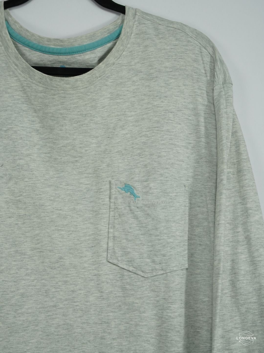 PLAYERA TOMMY BAHAMA XL GRIS LISA - Image 2