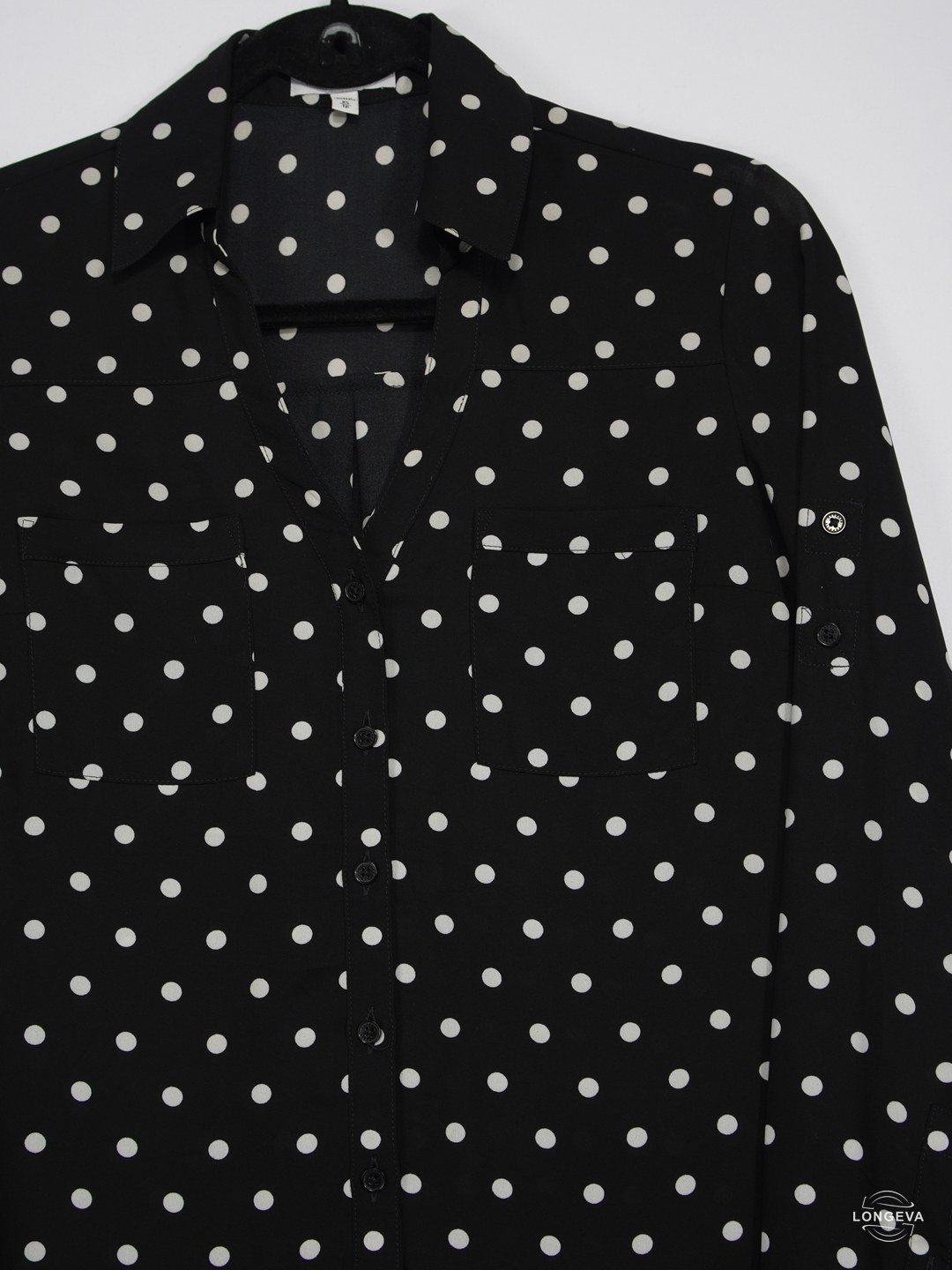 BLUSA EXPRESS XS NEGRO LUNARES - Image 2