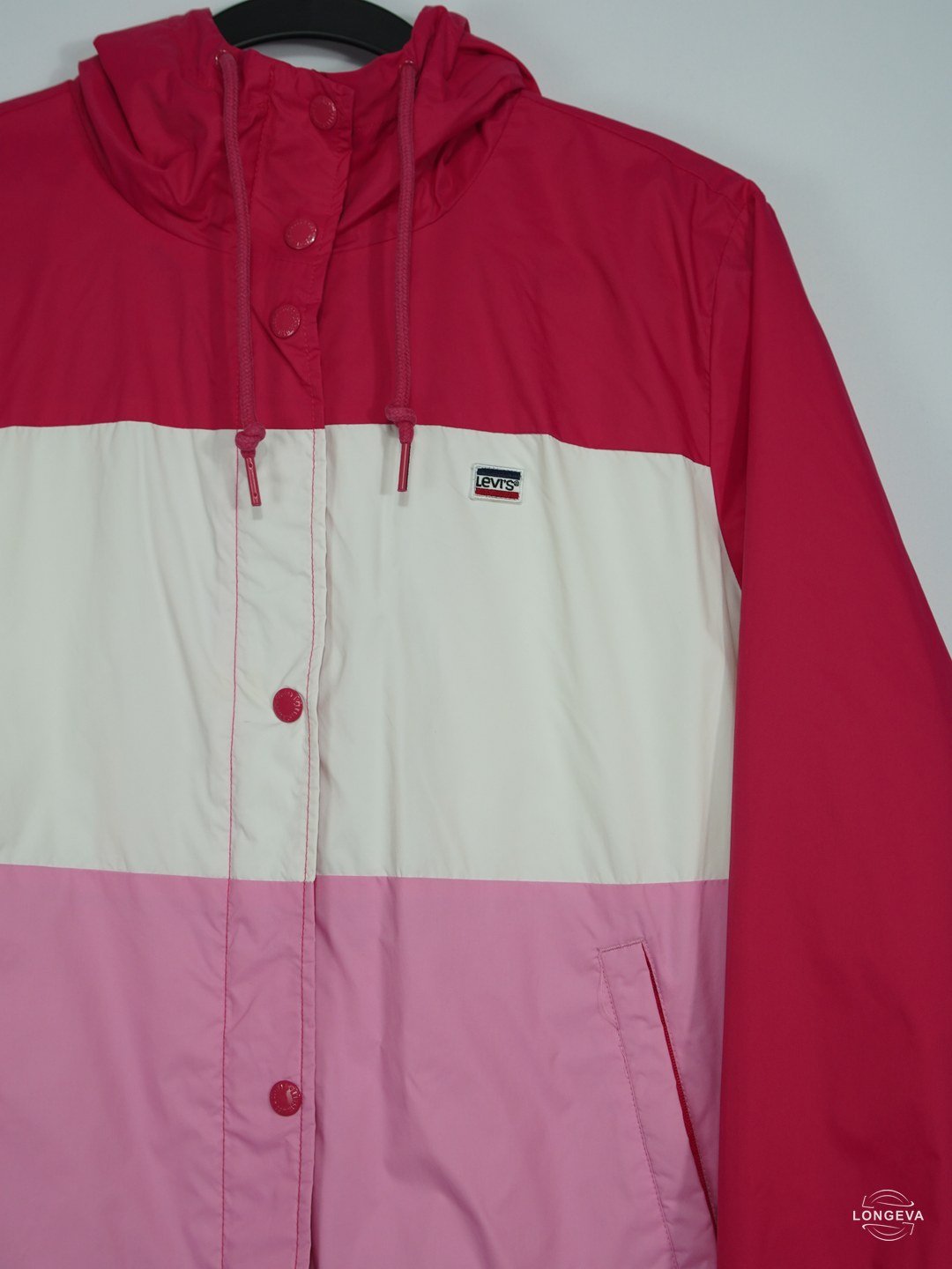 ROMPEVIENTO LEVIS XL ROSA LISA - Image 2