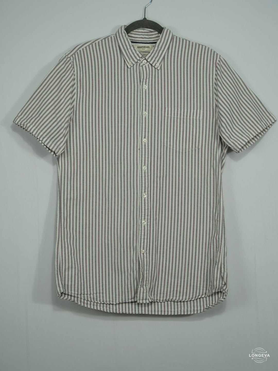 CAMISA GOODTHREADS L MULTICOLOR RAYAS