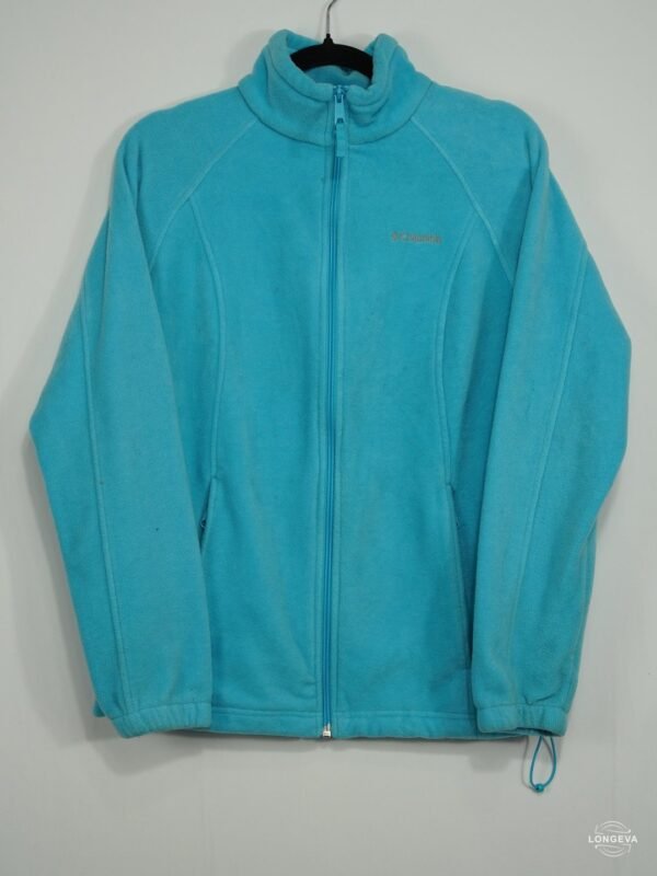 SUDADERA COLUMBIA L AZUL AFELPADO