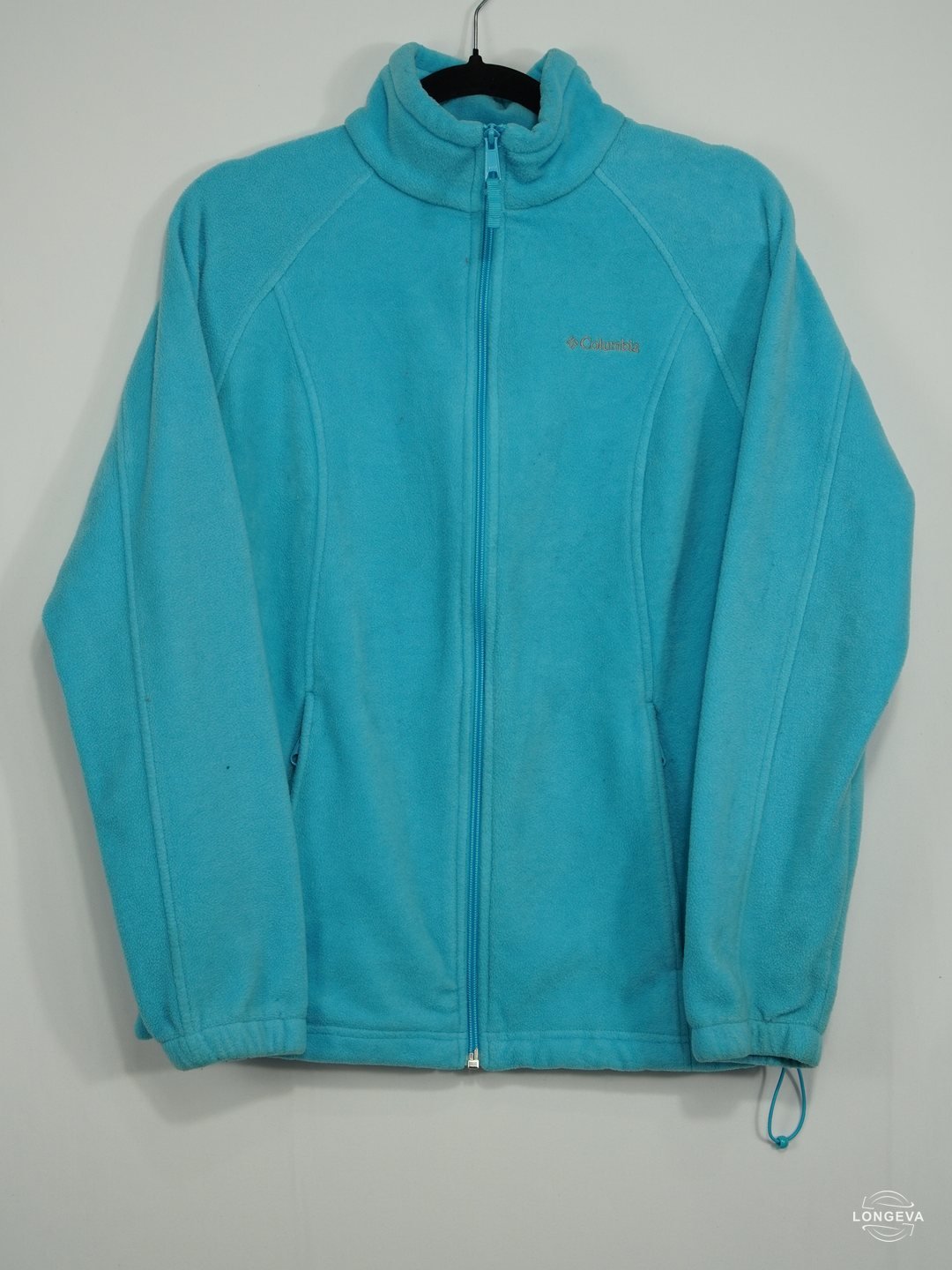 SUDADERA COLUMBIA L AZUL AFELPADO