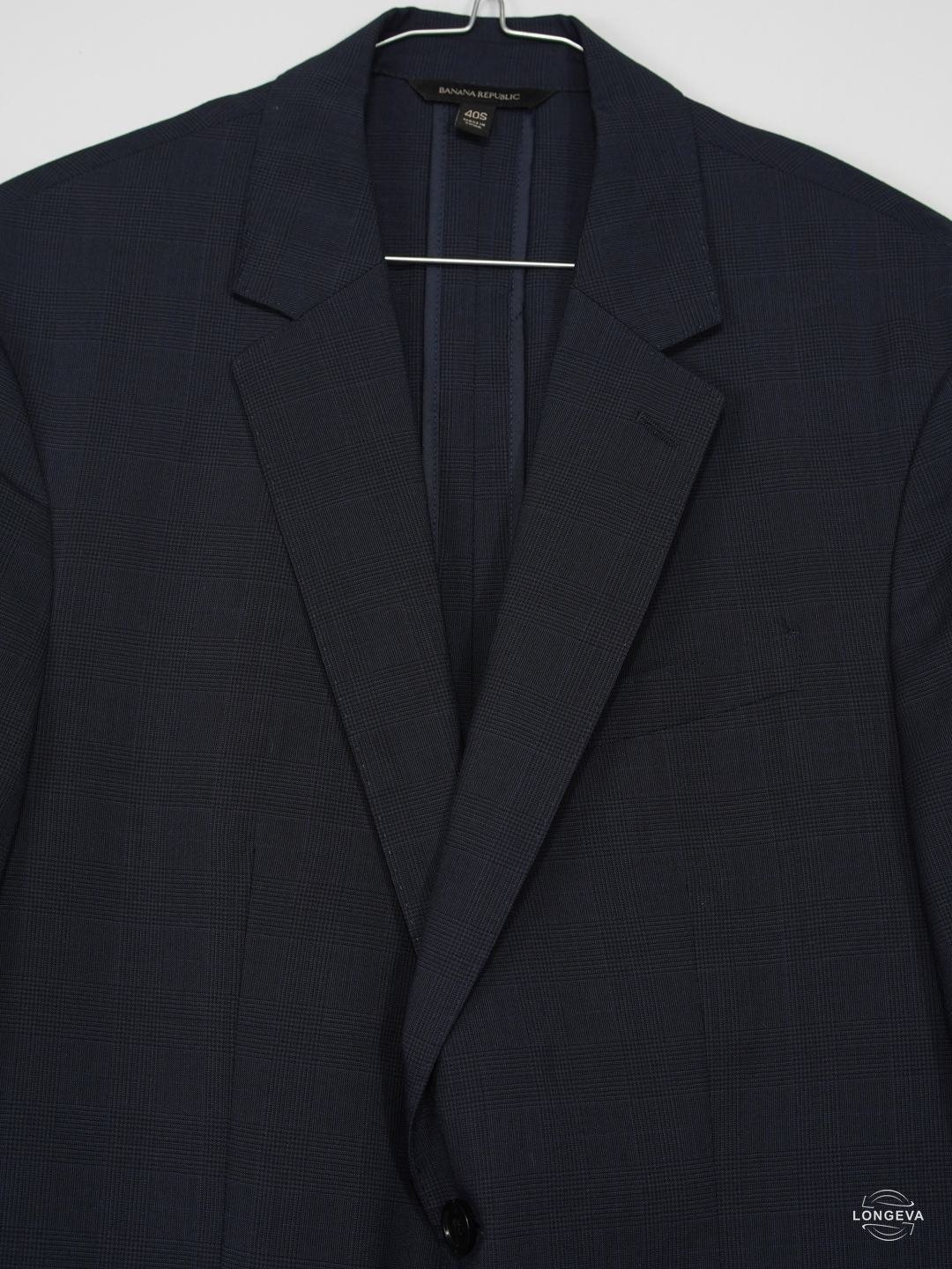 SACO BANANA REPUBLIC 40 AZUL LISA - Image 2