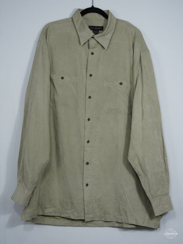 CAMISA COTTON REEL XLT CAFE GAMUZA