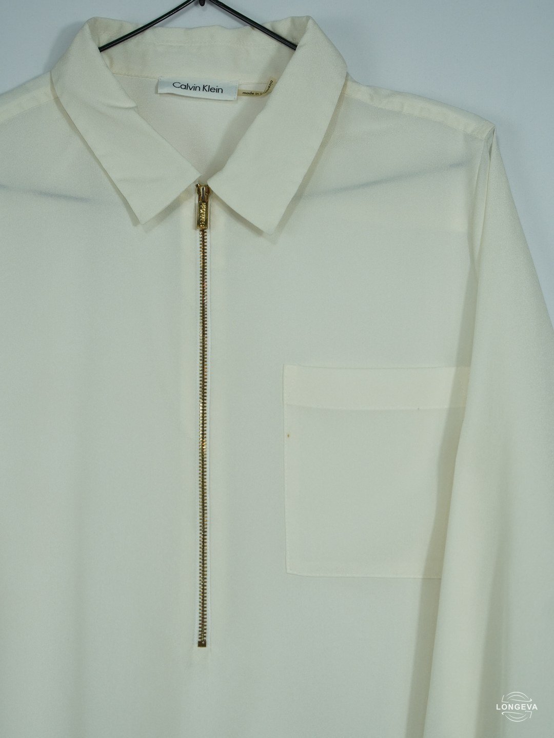 BLUSA CALVIN KLEIN L BLANCO LISA - Image 2