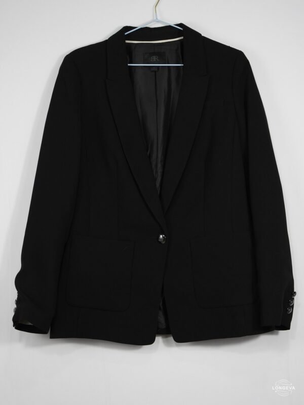 SACO BANANA REPUBLIC 10 NEGRO LISA