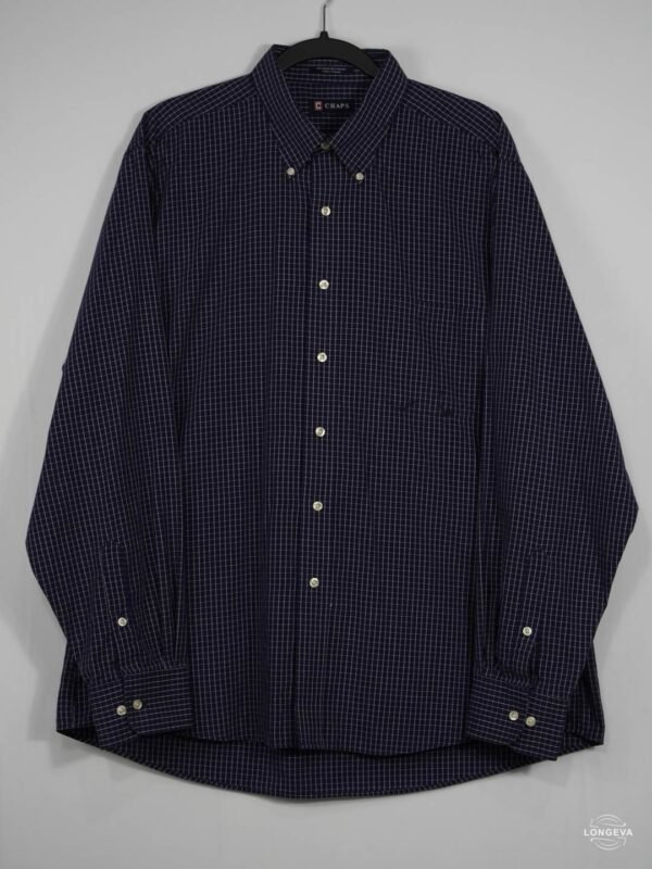 CAMISA CHAPS XL AZUL CUADROS