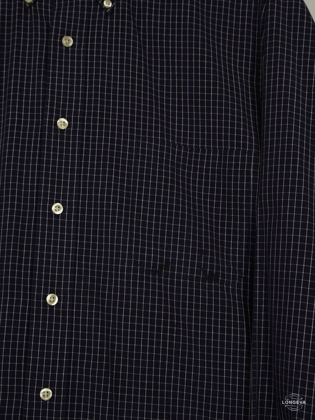 CAMISA CHAPS XL AZUL CUADROS - Image 2